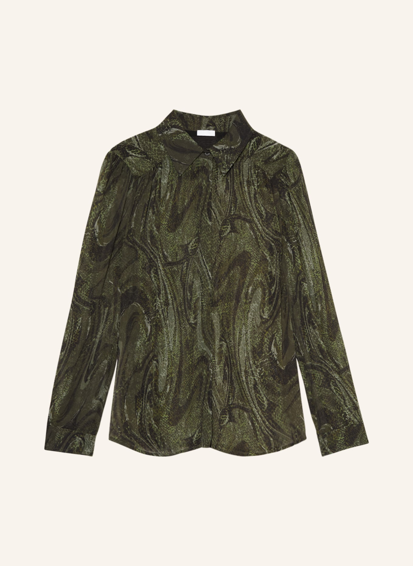 Lala Berlin Shirt blouse BLING, Color: GREEN (Image 1)