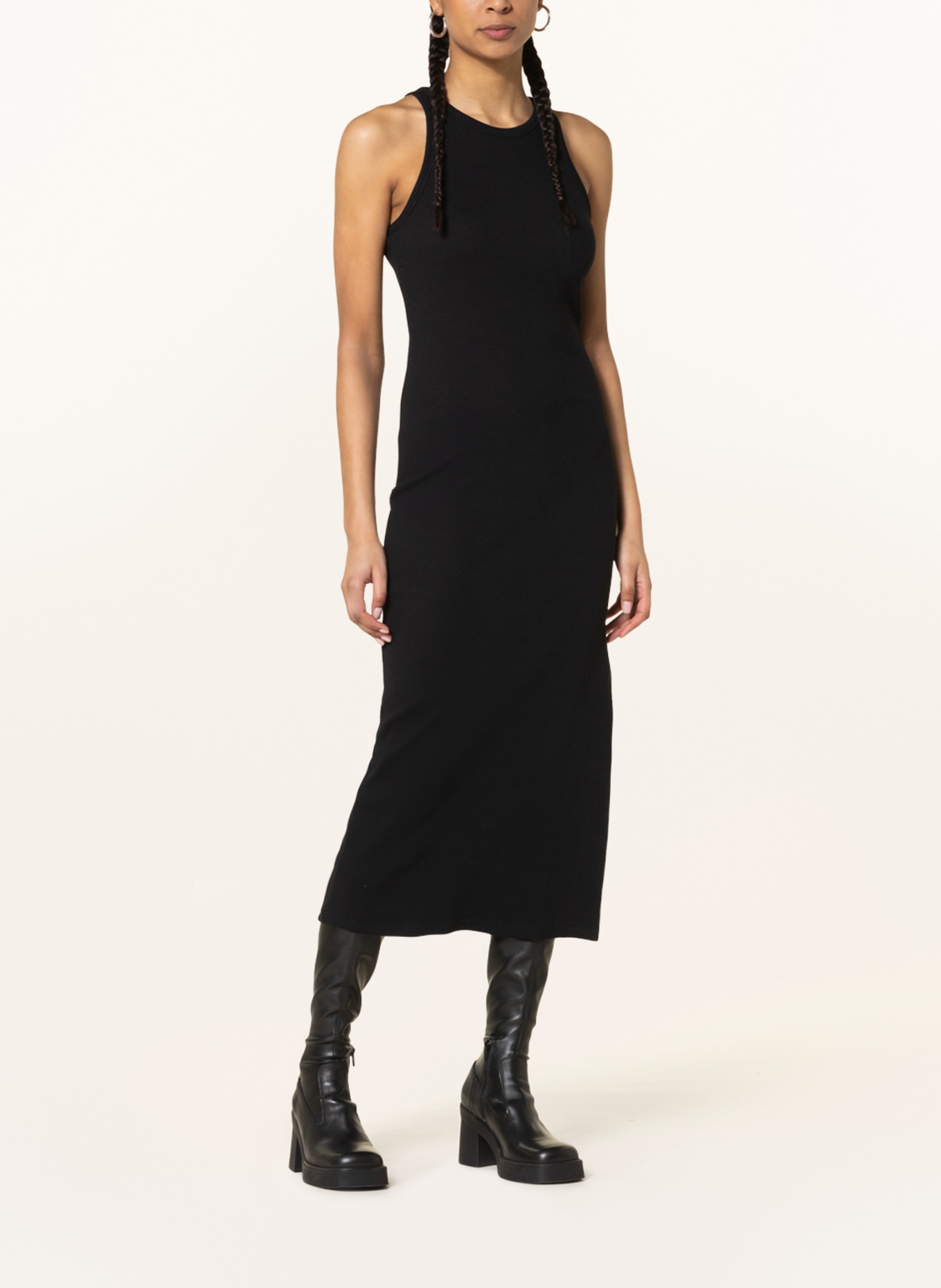 GESTUZ Jersey dress DREWGZ, Color: BLACK (Image 2)