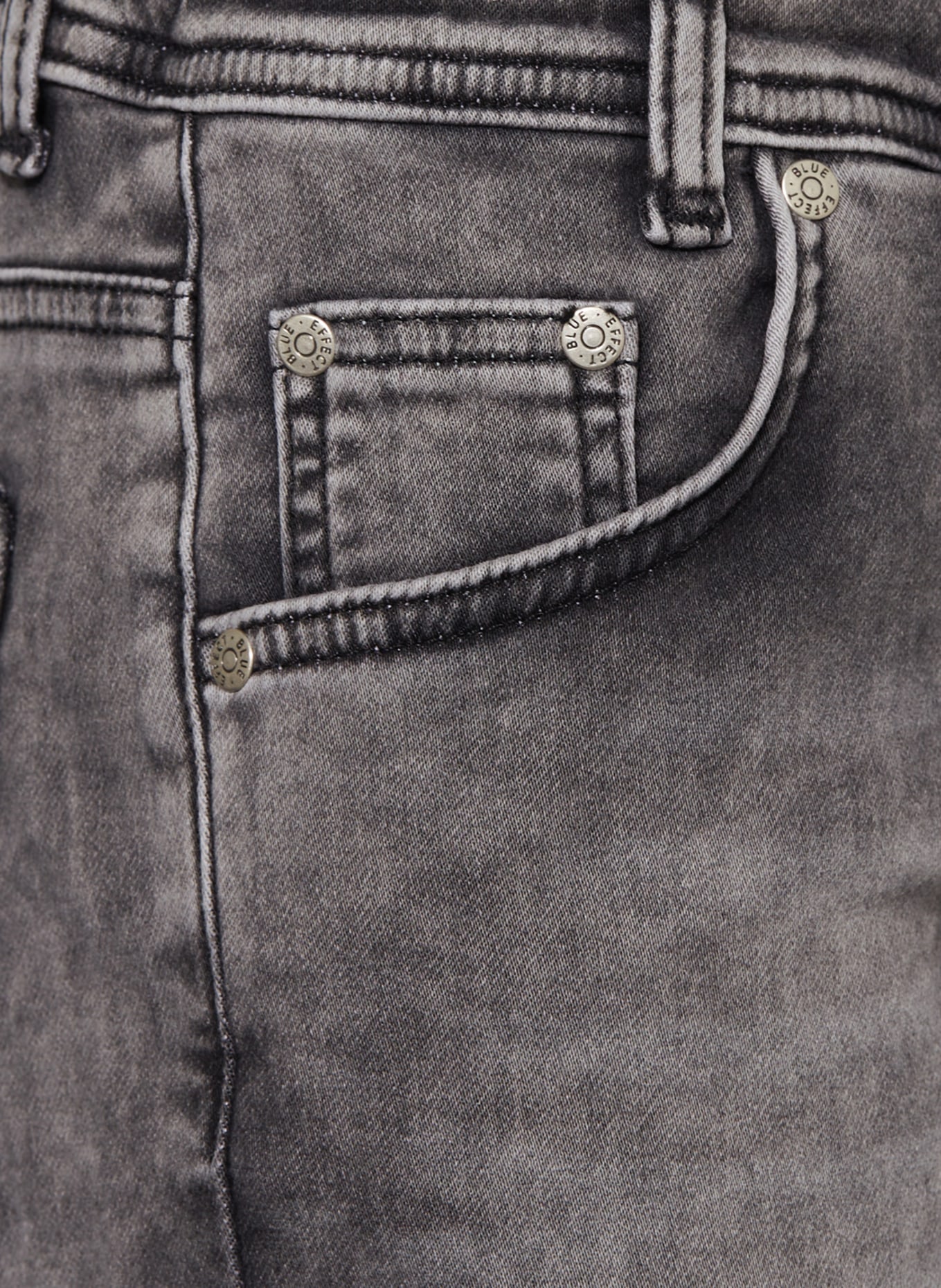BLUE EFFECT Szorty jeansowe, Kolor: 9577 Light Black (Obrazek 3)