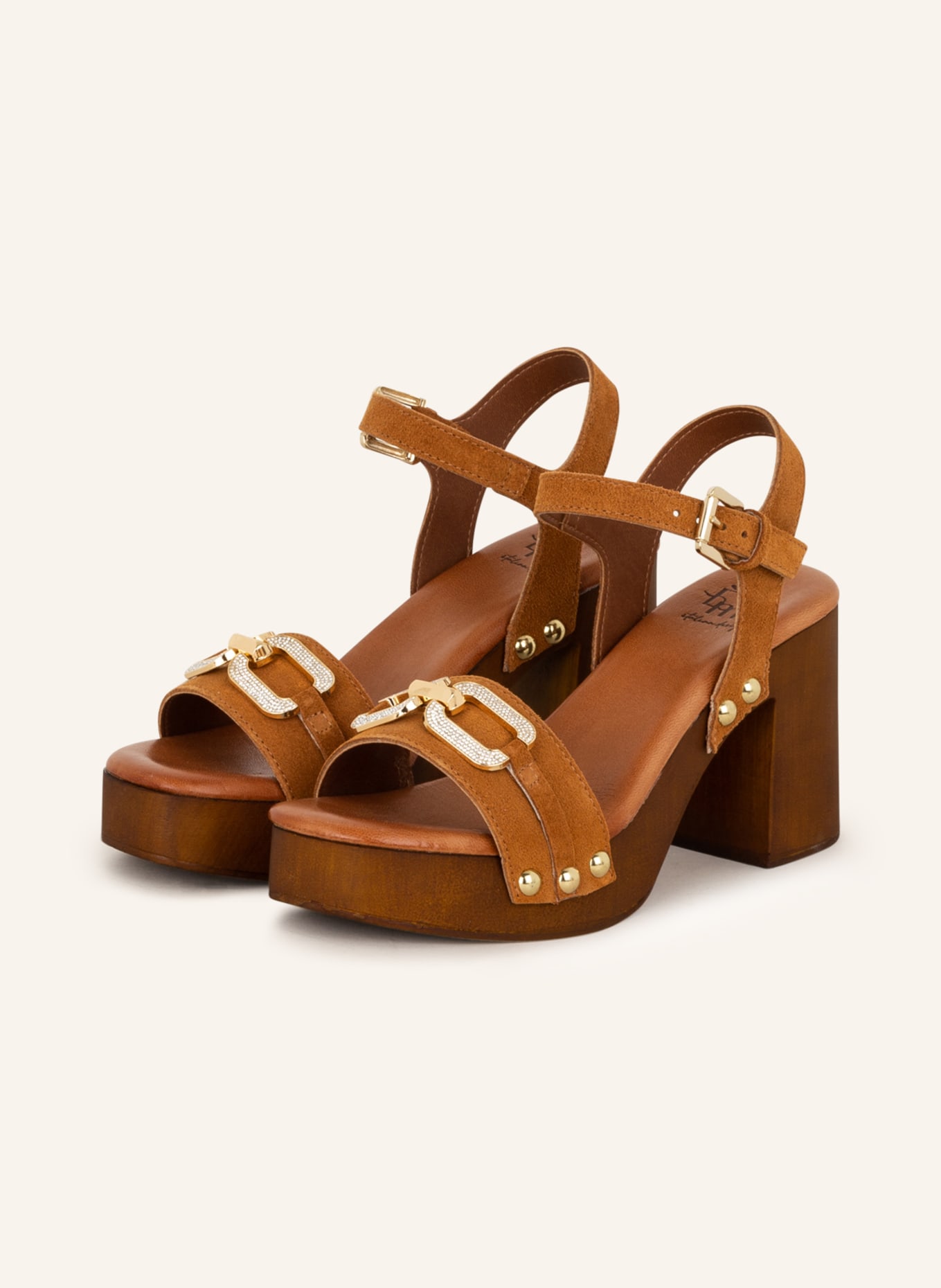 È MIA Platform sandals, Color: BROWN (Image 1)