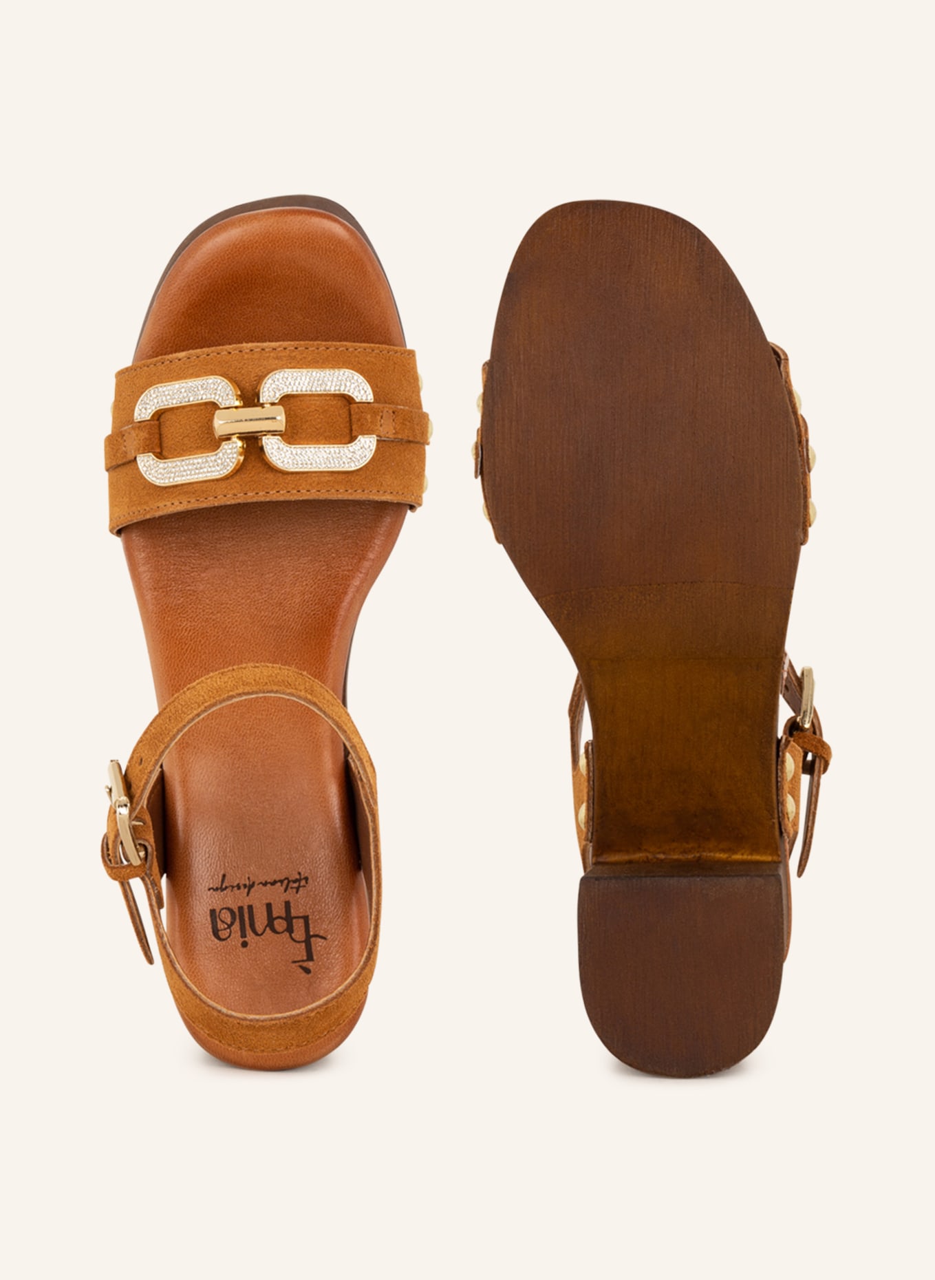 È MIA Platform sandals, Color: BROWN (Image 5)
