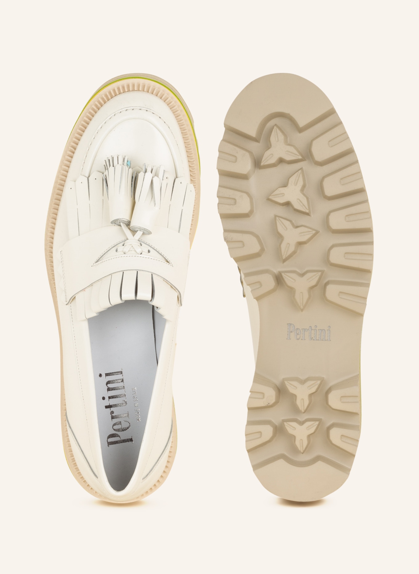 Pertini Loafers, Color: ECRU/ WHITE (Image 5)