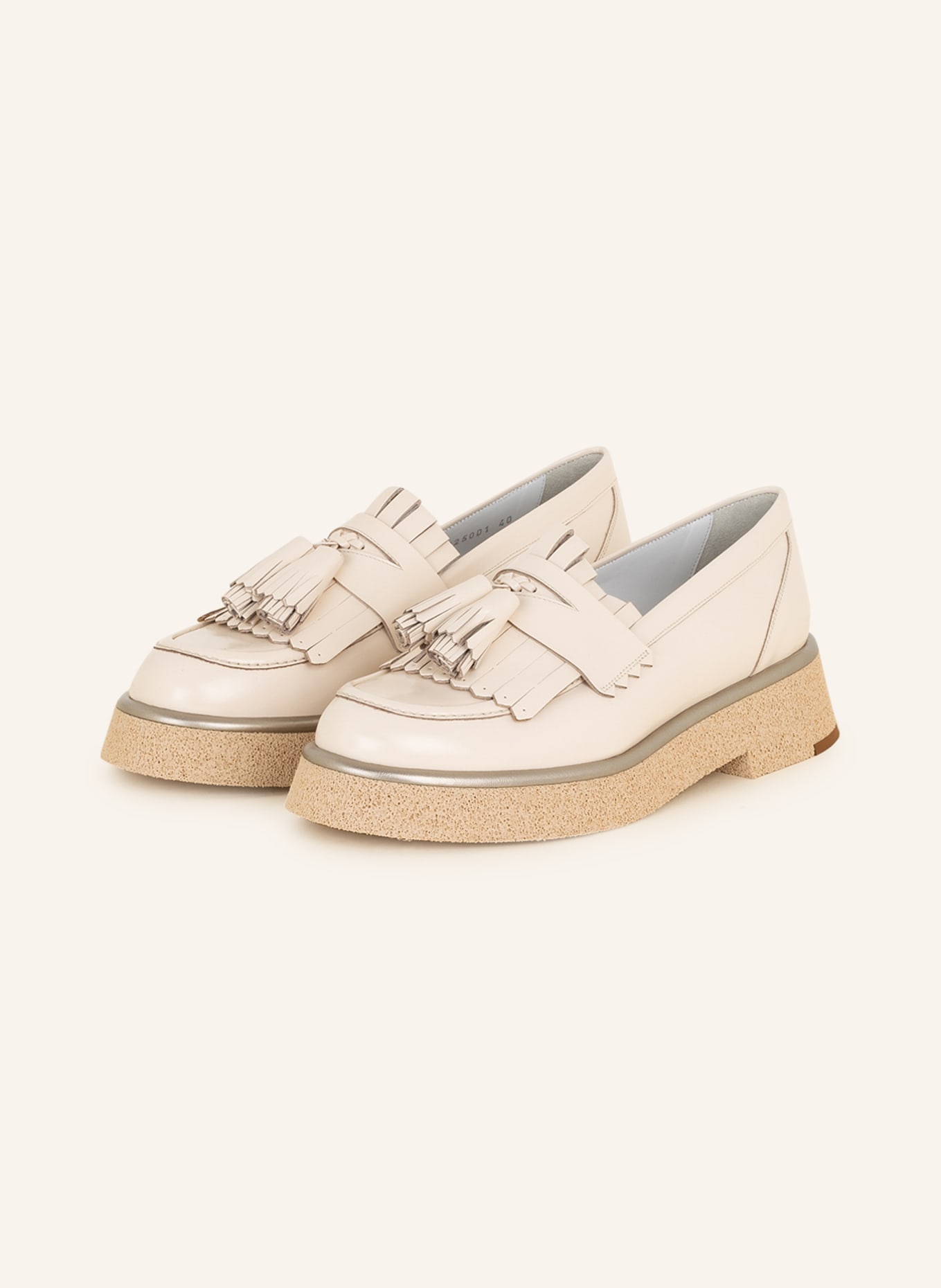 Pertini Platform loafers, Color: WHITE (Image 1)