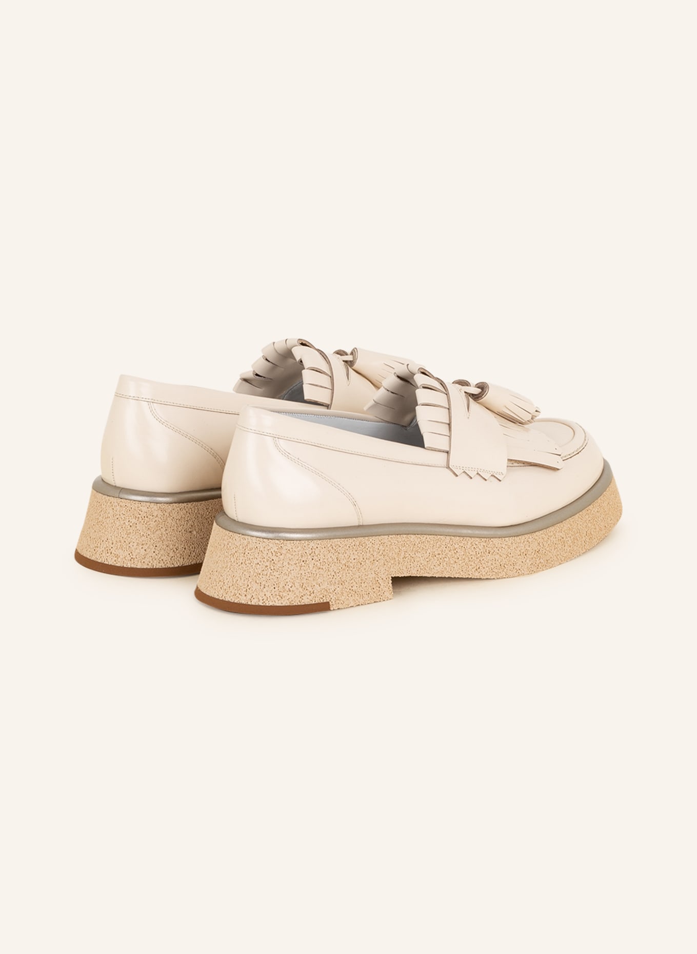Pertini Platform loafers, Color: WHITE (Image 2)