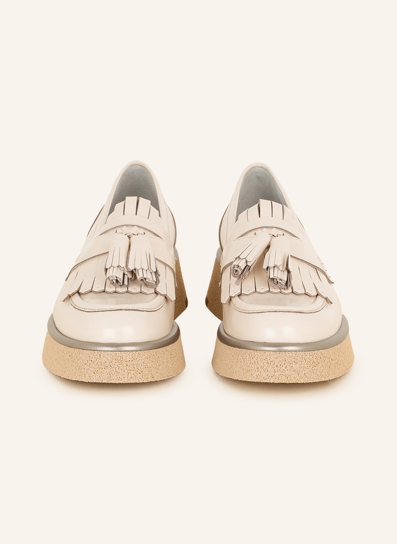 Pertini Platform loafers, Color: WHITE (Image 3)
