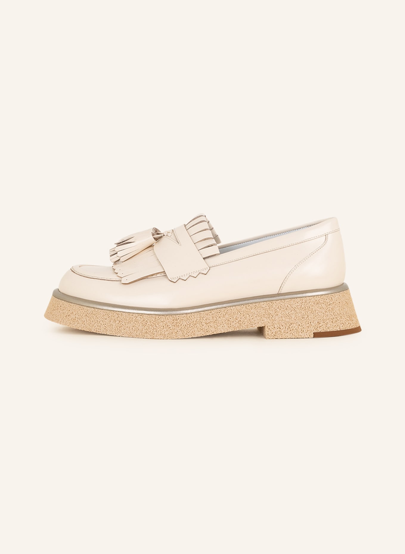 Pertini Platform loafers, Color: WHITE (Image 4)
