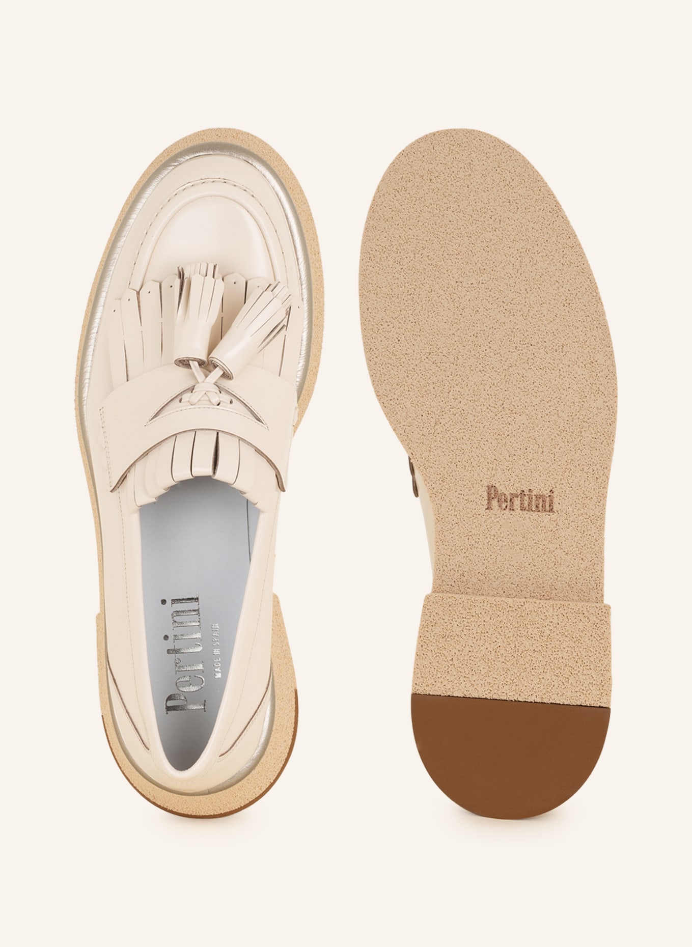 Pertini Platform loafers, Color: WHITE (Image 5)