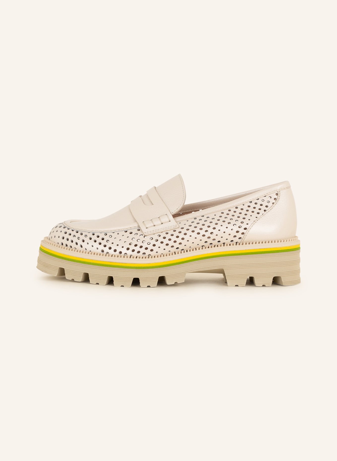 Pertini Loafers, Color: CREAM (Image 4)