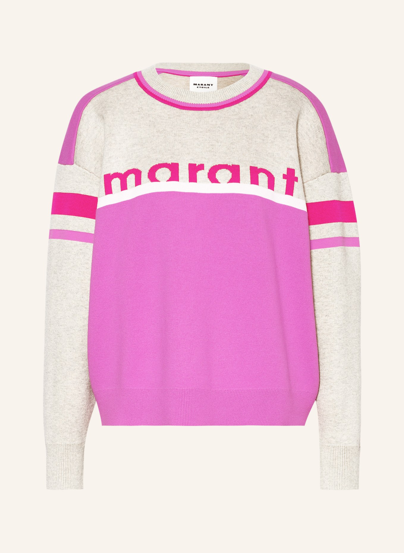MARANT ÉTOILE Sweater CARRY, Color: PINK (Image 1)