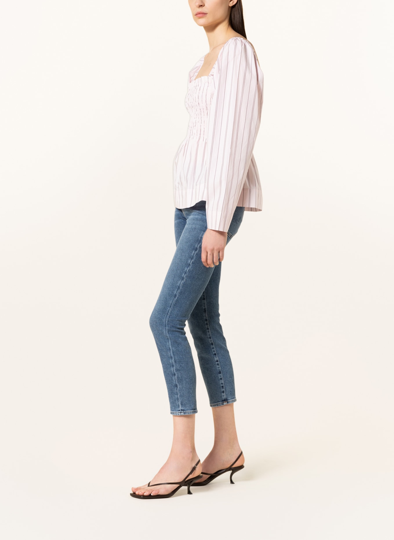 7 for all mankind Skinny jeans ROXANNE ANKLE, Color: XI MID BLUE (Image 4)