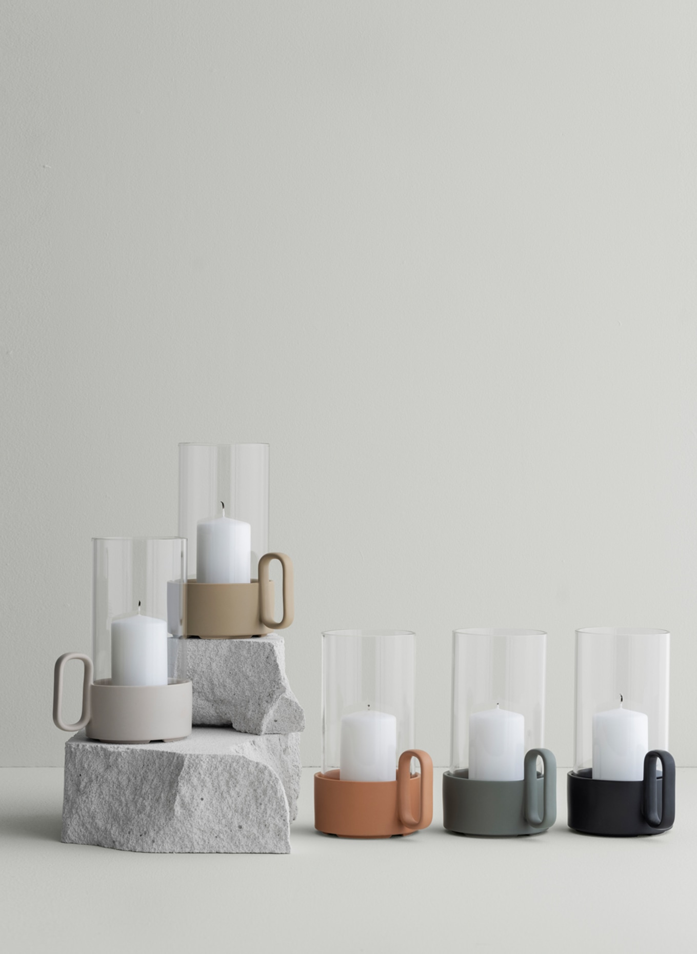 blomus Windlicht YURAGI: SCHWARZ