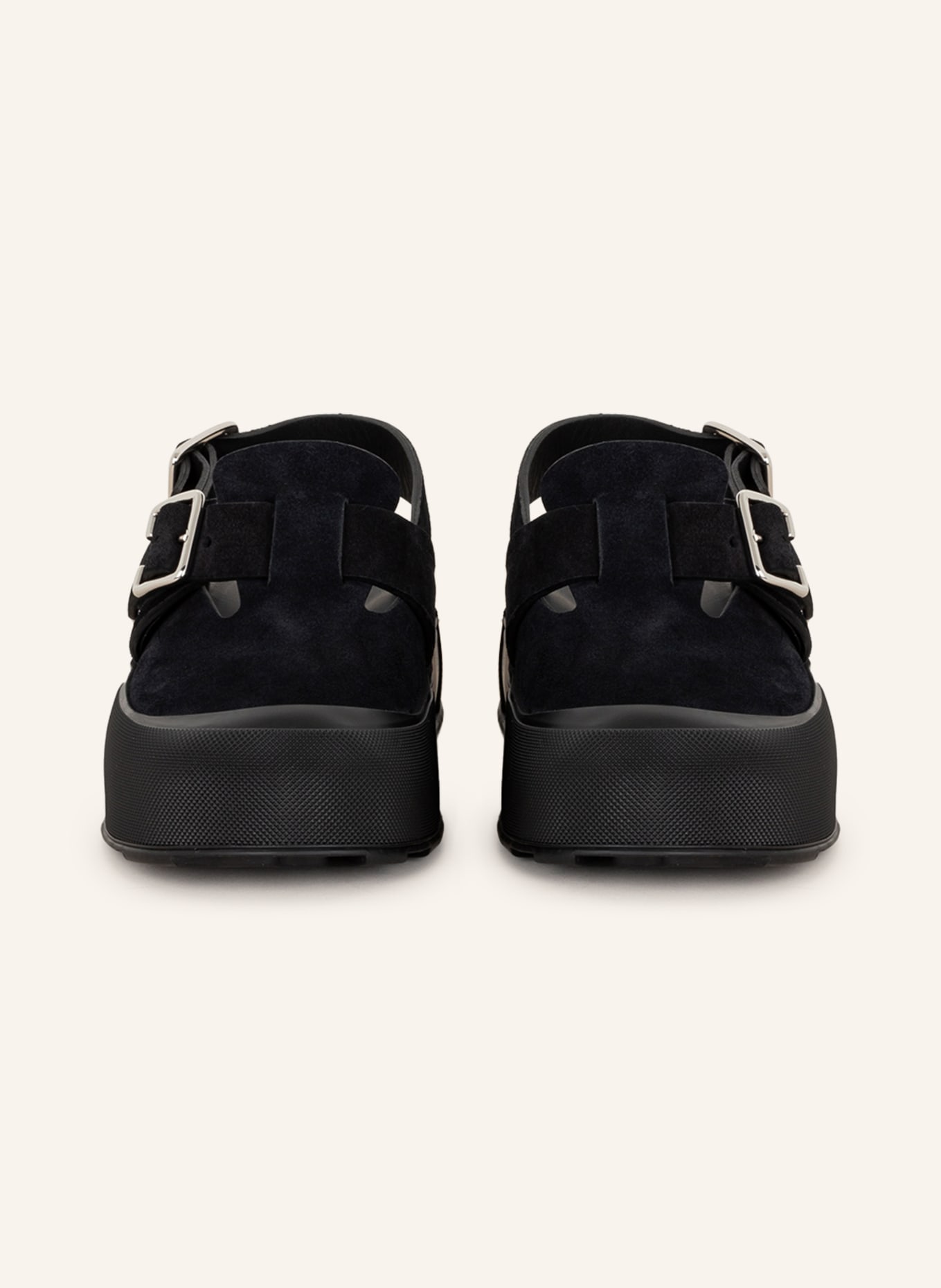 Alexander McQUEEN Sandals MOUNT SLICK, Color: BLACK (Image 3)