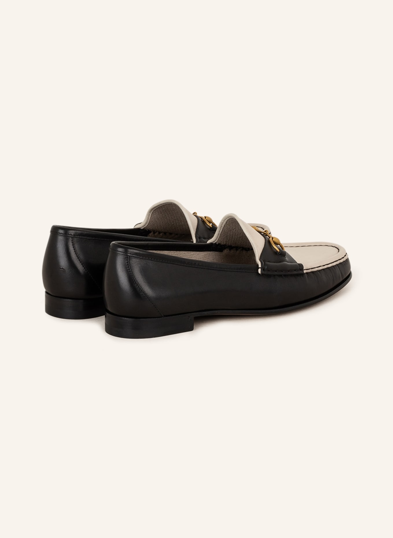 GUCCI Loafers, Color: 1254 BLACK/MY.WHI/MY.WHI (Image 2)