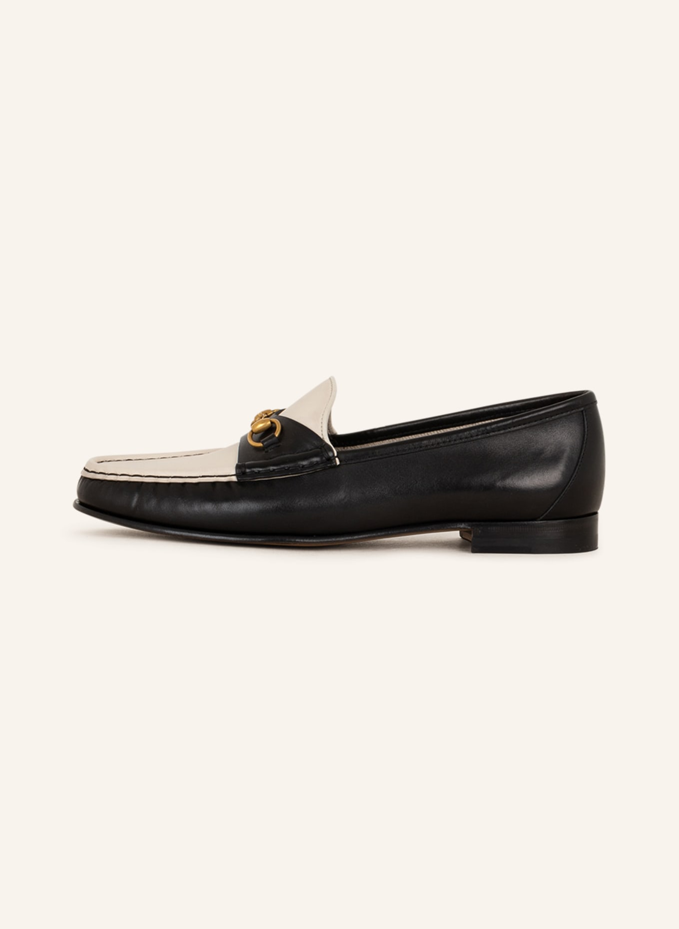 GUCCI Loafers, Color: 1254 BLACK/MY.WHI/MY.WHI (Image 4)