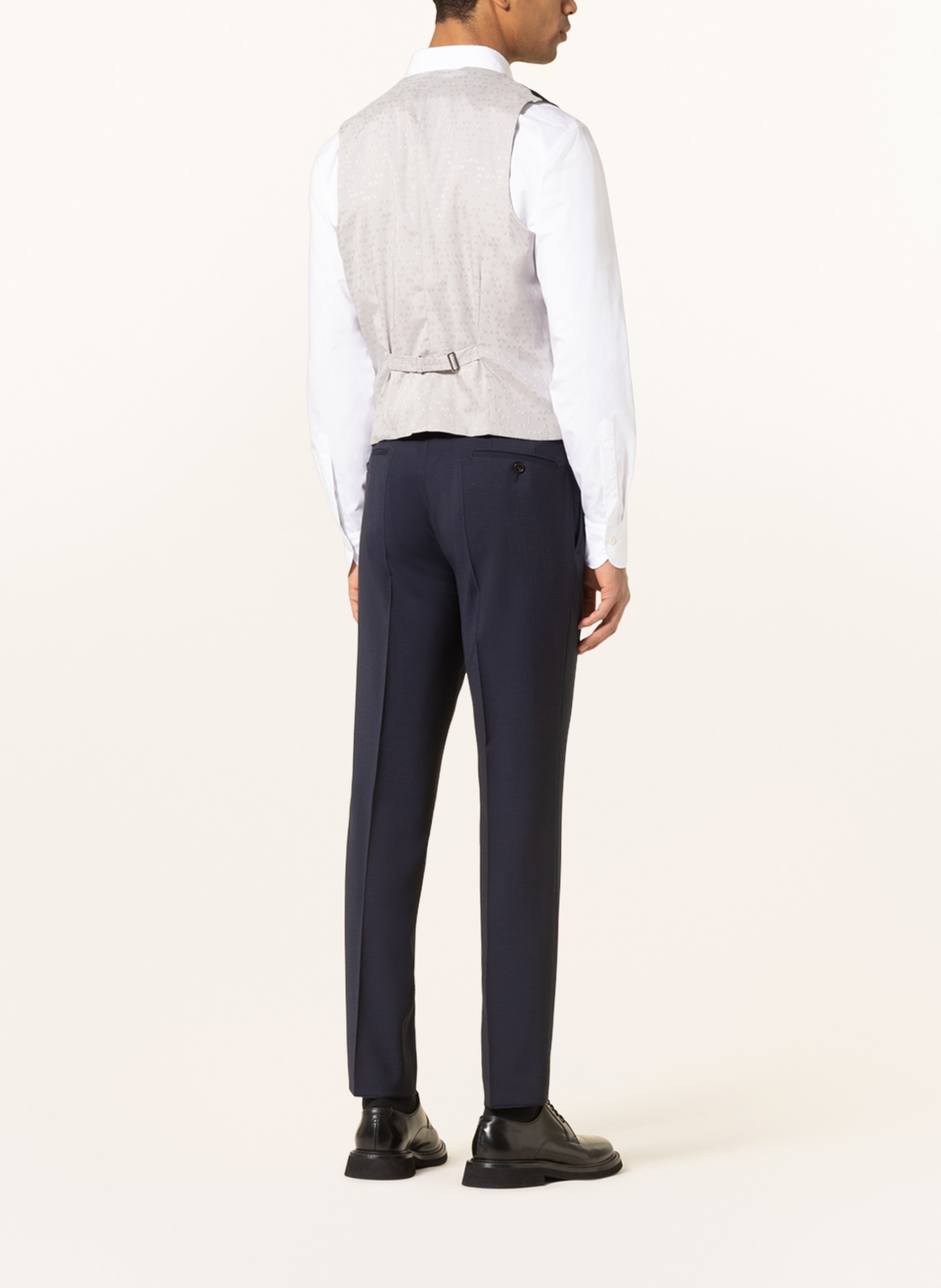 EDUARD DRESSLER Anzugweste Slim Fit, Farbe: BLAU (Bild 3)
