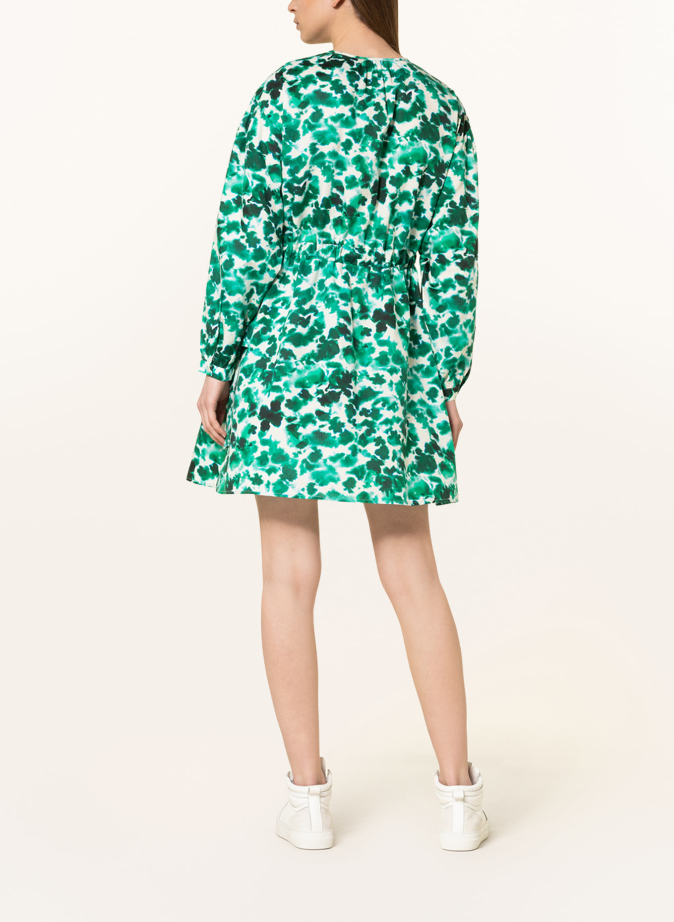 Marc O'Polo Dress, Color: GREEN/ WHITE (Image 3)