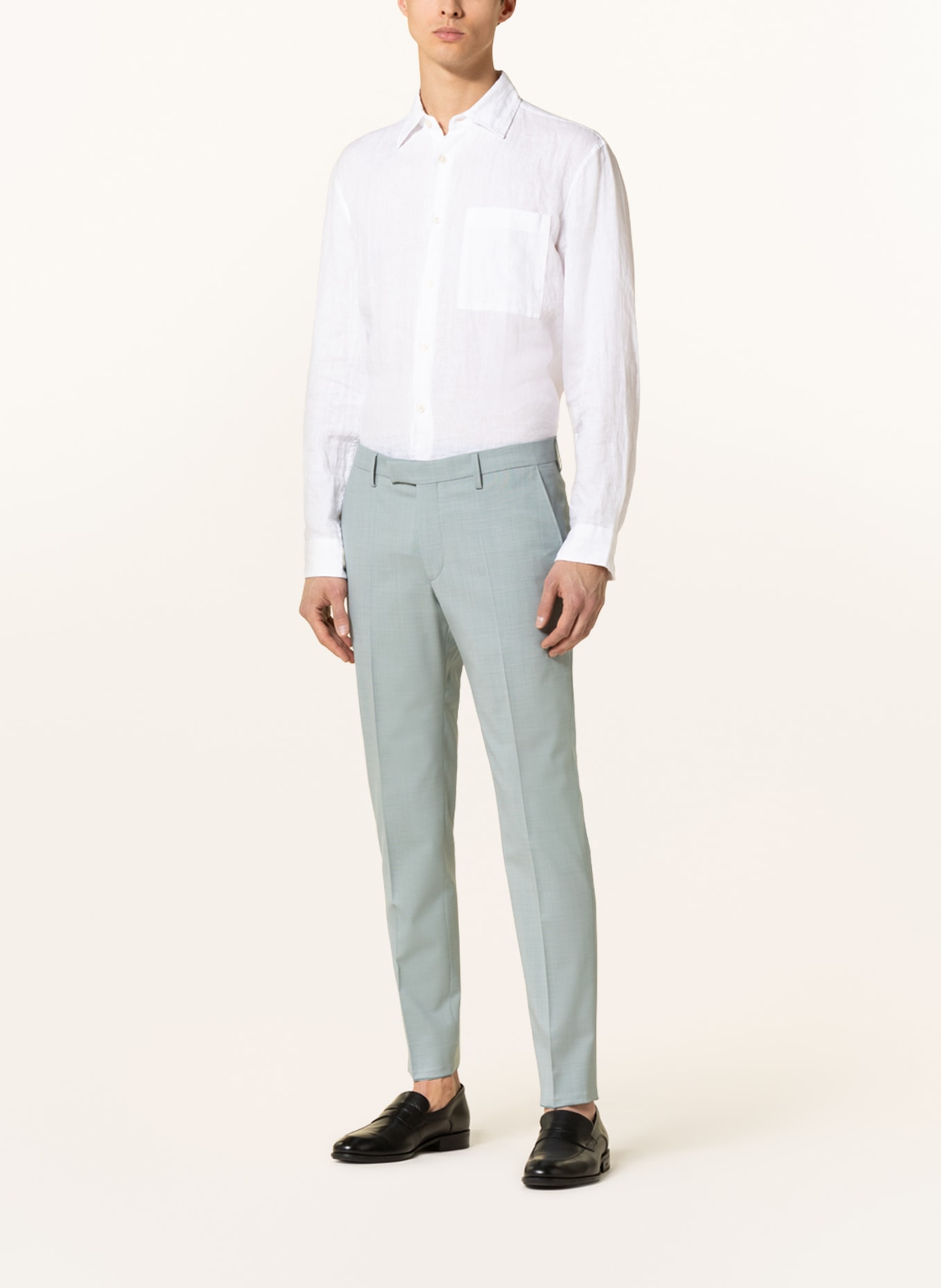 pierre cardin Suit trousers RYAN extra slim fit, Color: 5010 Mint (Image 3)