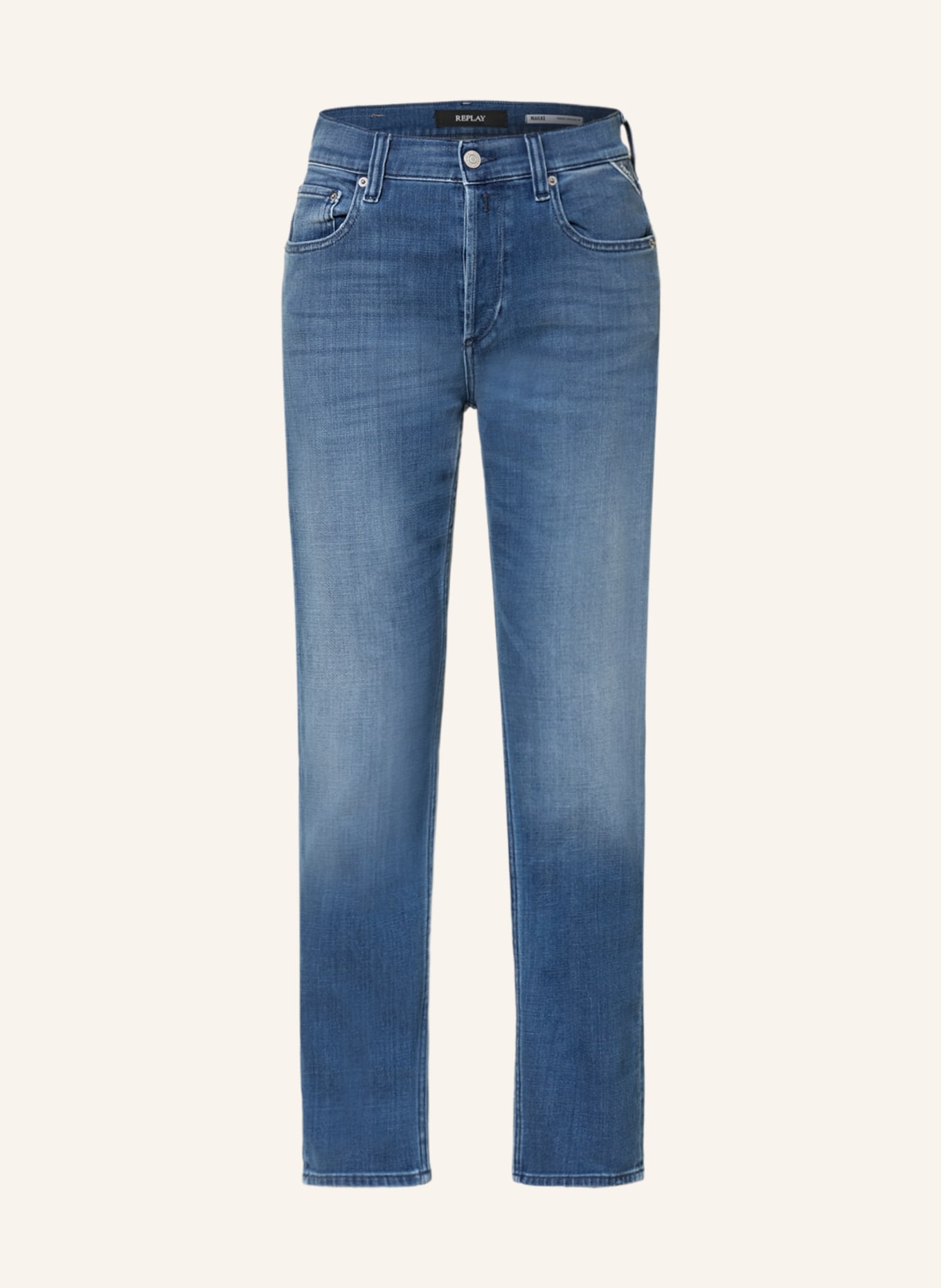 REPLAY Straight Jeans MAIJKE, Farbe: 009 MEDIUM BLUE (Bild 1)
