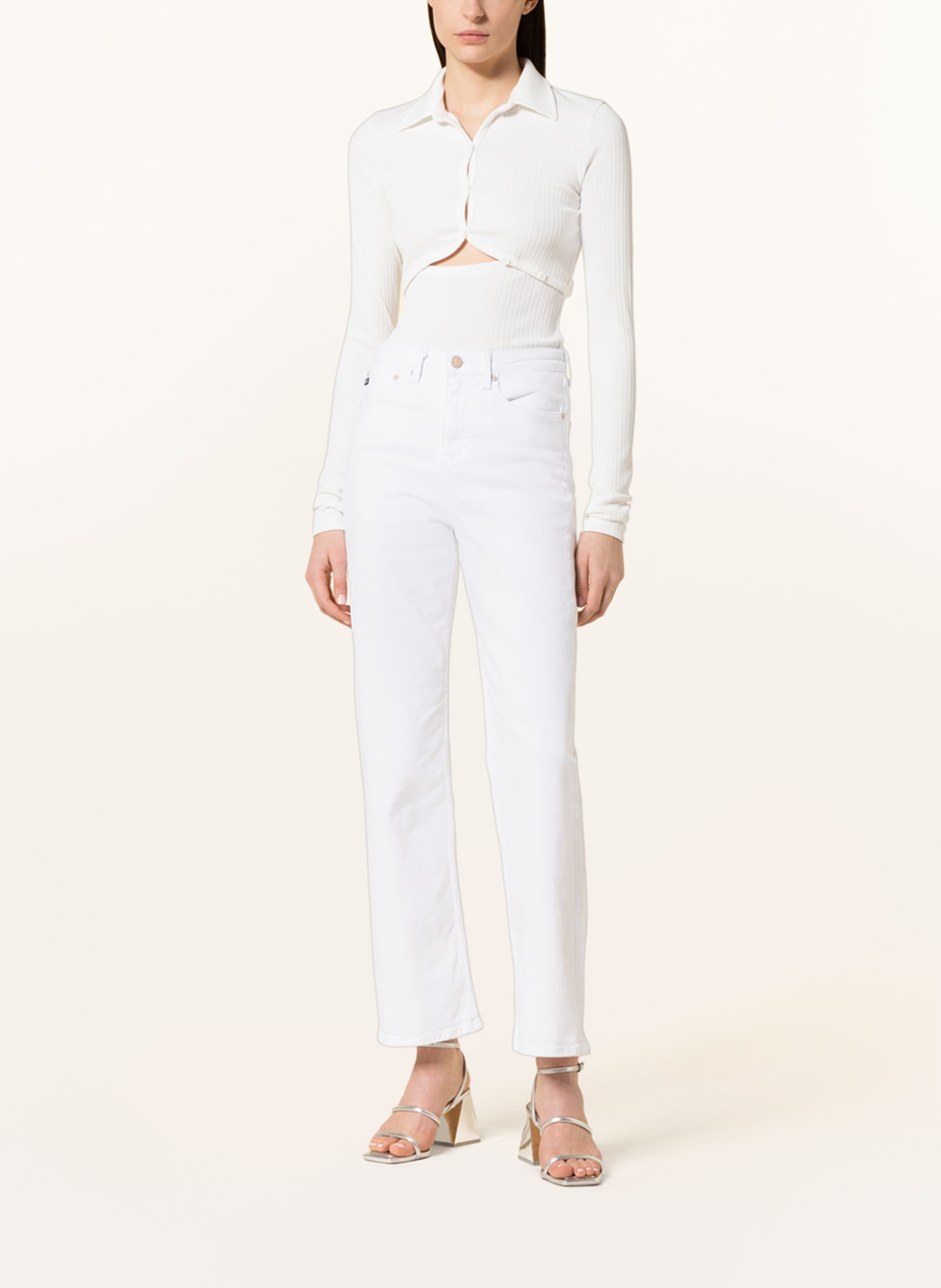 AG Jeans Flared jeans NEW ALEXXIS, Color: WHITE (Image 2)