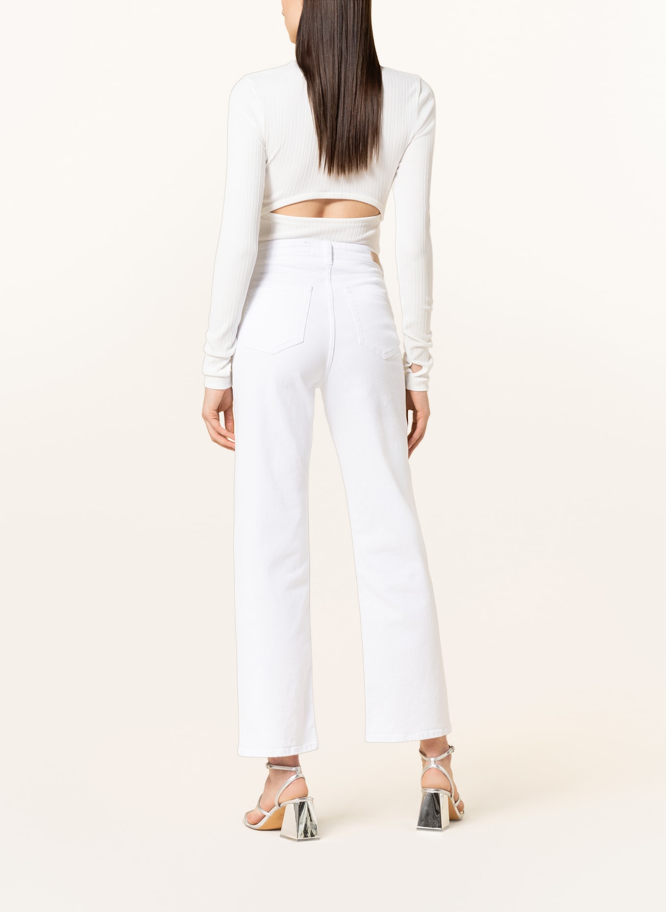 AG Jeans Flared jeans NEW ALEXXIS, Color: WHITE (Image 3)
