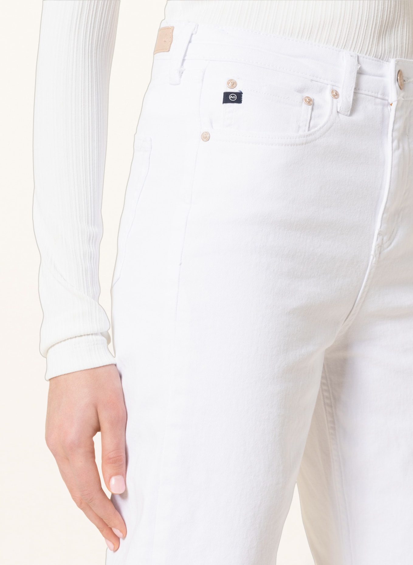 AG Jeans Flared jeans NEW ALEXXIS, Color: WHITE (Image 5)