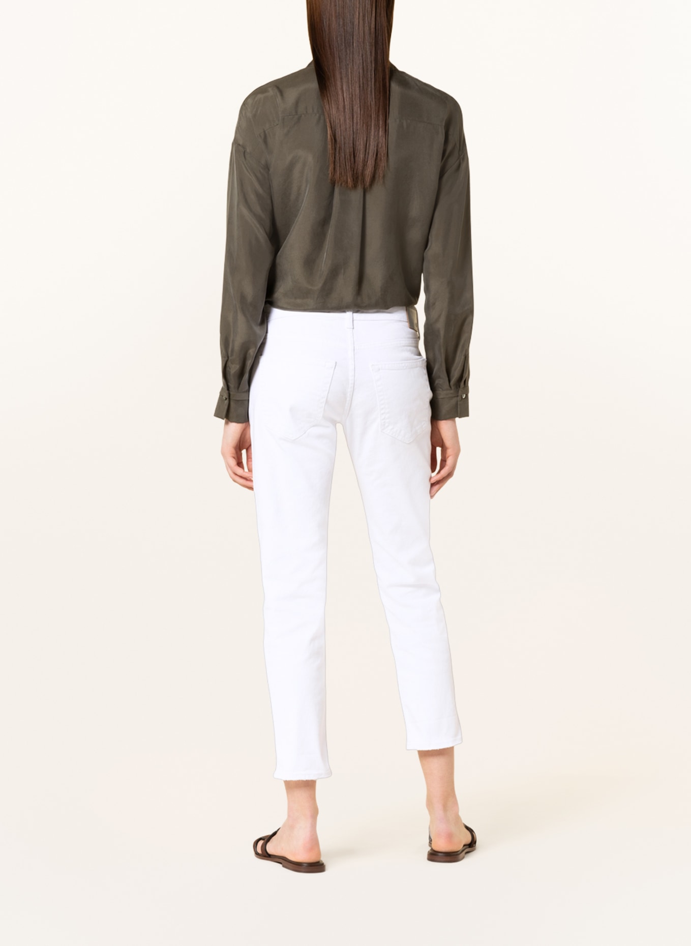 AG Jeans Boyfriend jeans EX-BOYFRIEND SLIM, Color: WHITE (Image 3)