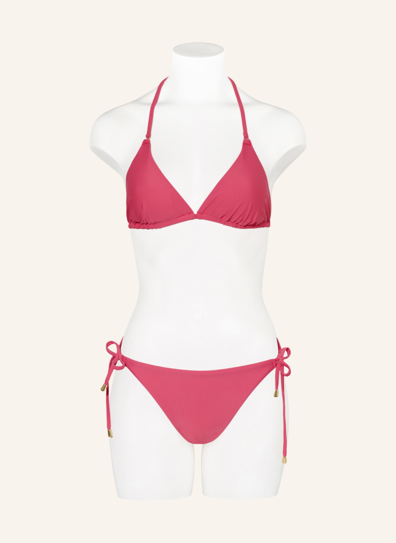 Hot Stuff Triangle bikini bottoms, Color: PINK (Image 2)