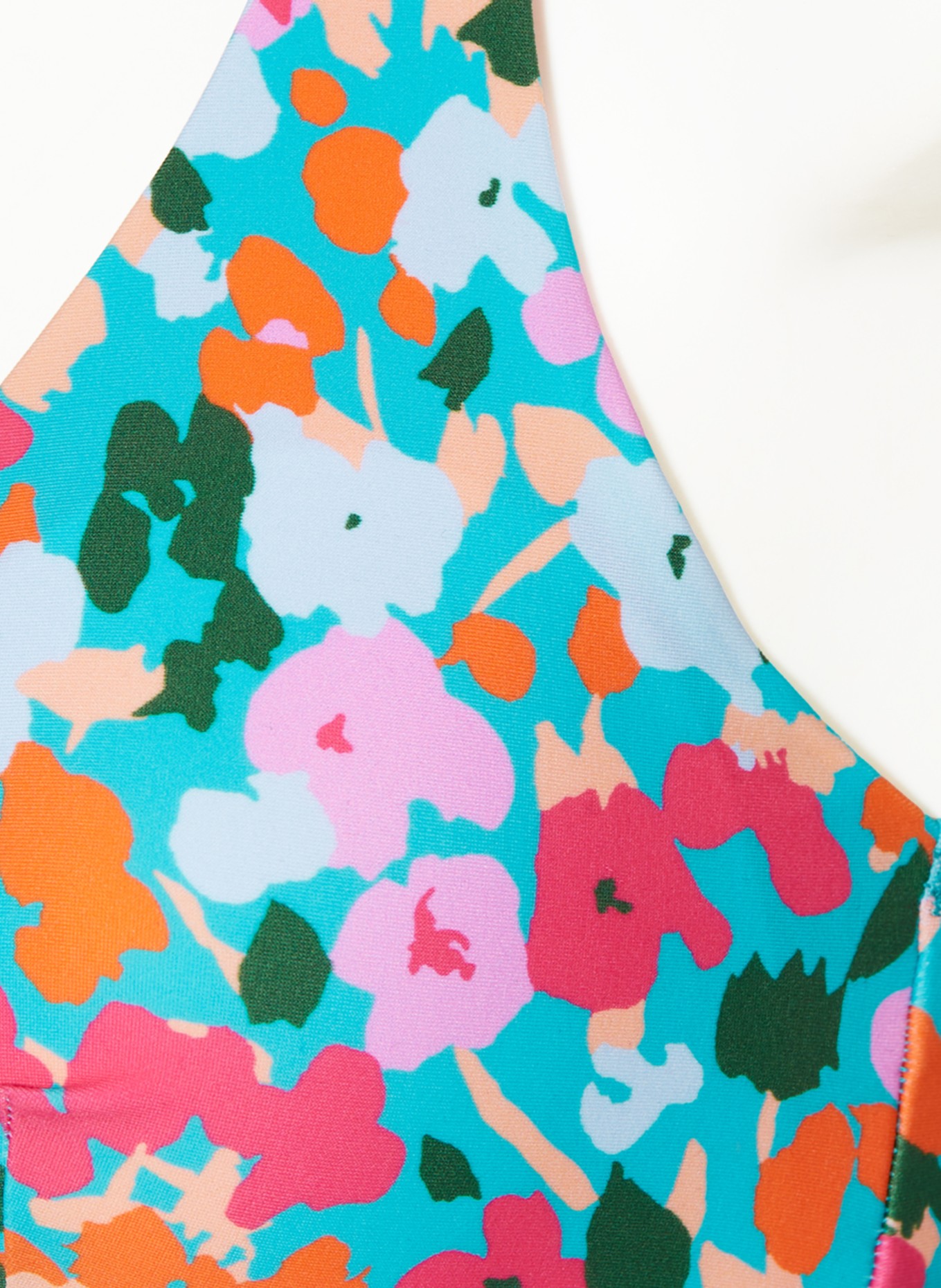 Hot Stuff Bralette bikini top, Color: TURQUOISE/ PINK/ ORANGE (Image 4)