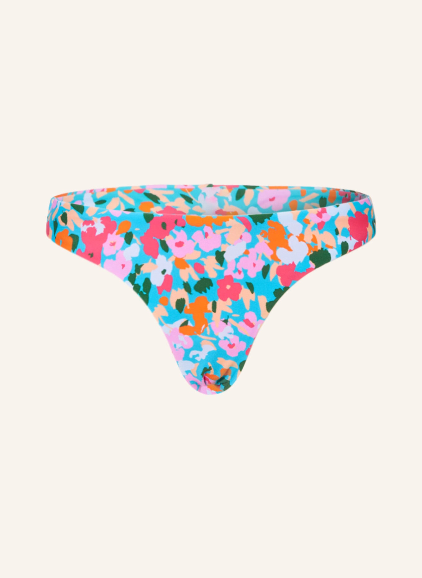 Hot Stuff Brazlian-Bikini-Hose, Farbe: TÜRKIS/ PINK/ ORANGE (Bild 1)