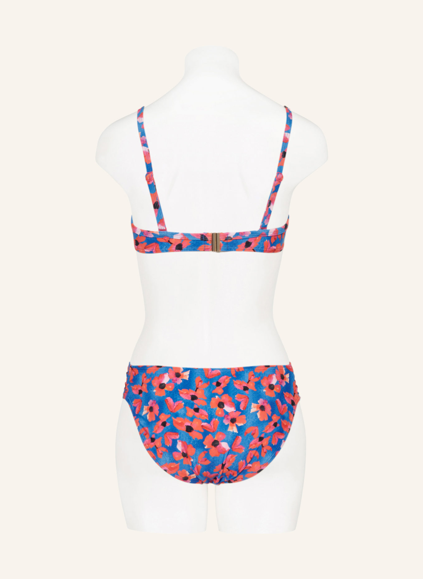 Hot Stuff Basic-Bikini-Hose, Farbe: BLAU/ PINK/ ROT (Bild 3)
