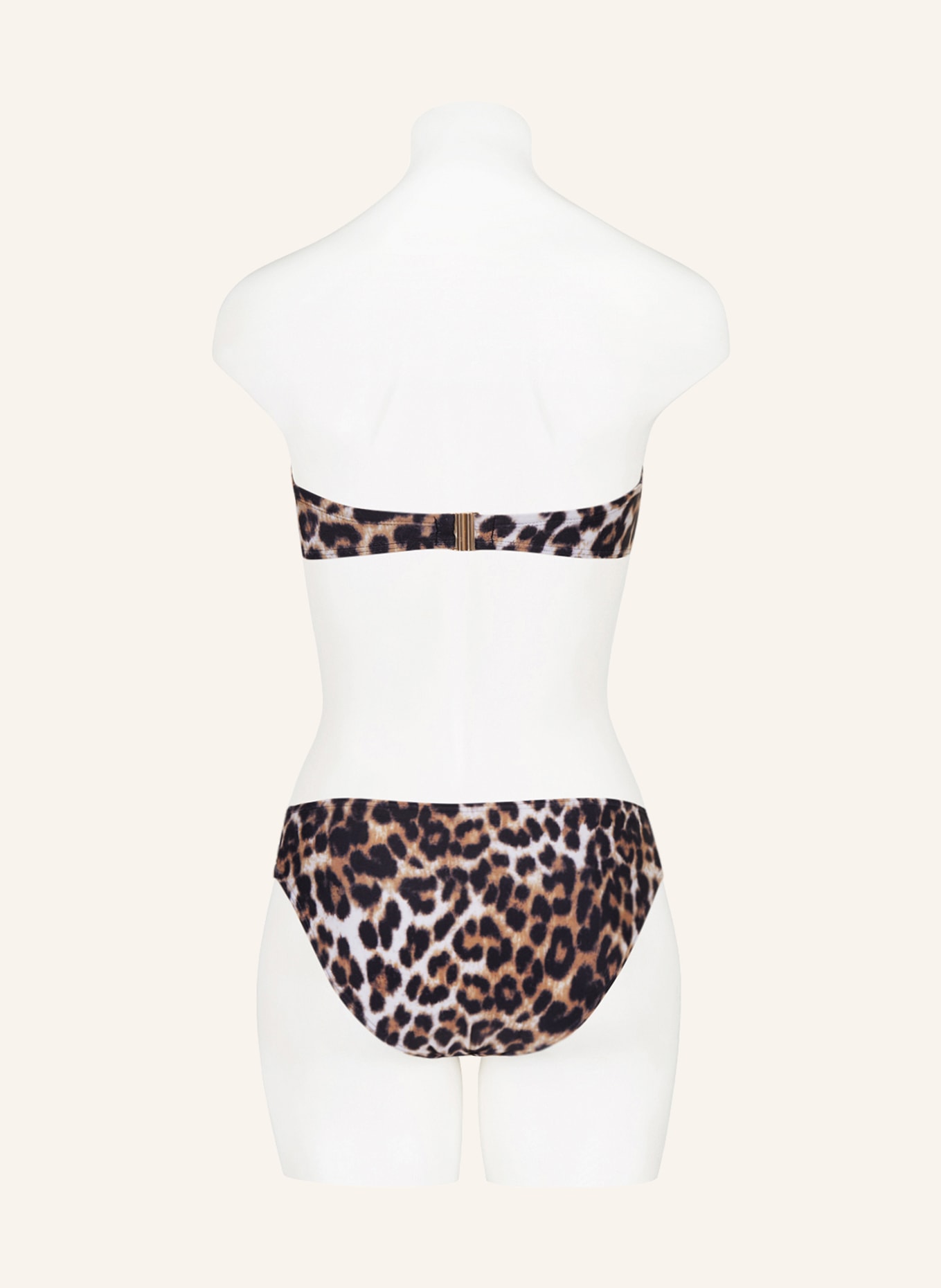 Hot Stuff Bandeau bikini top, Color: BLACK/ BROWN (Image 5)