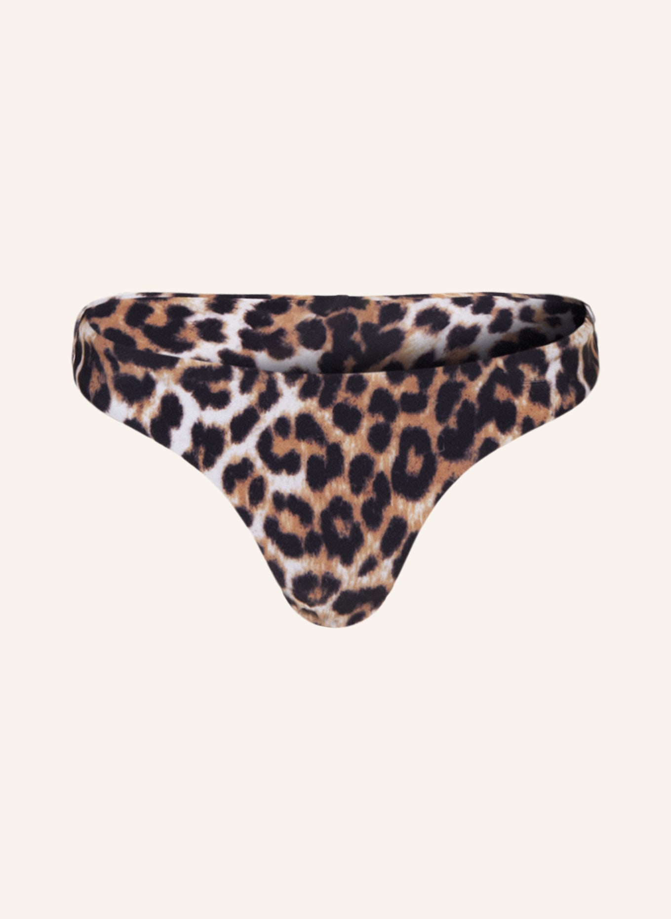 Hot Stuff Brazilian bikini bottoms, Color: BLACK/ BROWN (Image 1)