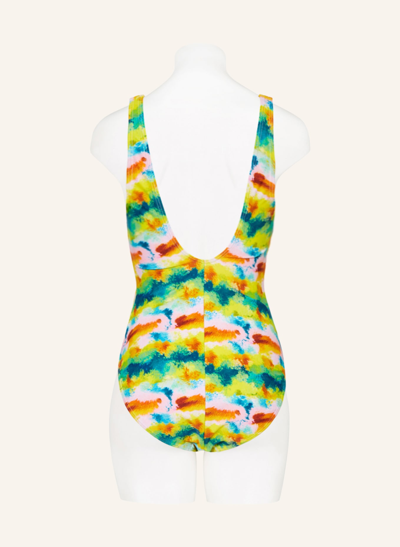 Hot Stuff Swimsuit, Color: PINK/ LIGHT GREEN/ YELLOW (Image 3)