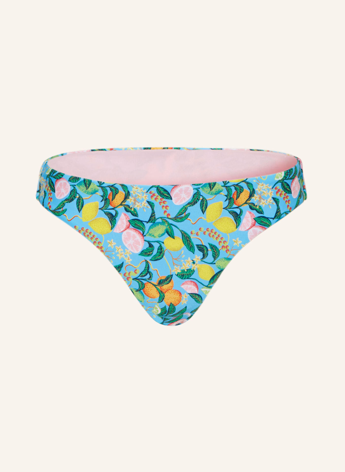 Hot Stuff Basic bikini bottoms, Color: LIGHT BLUE/ GREEN/ YELLOW (Image 1)