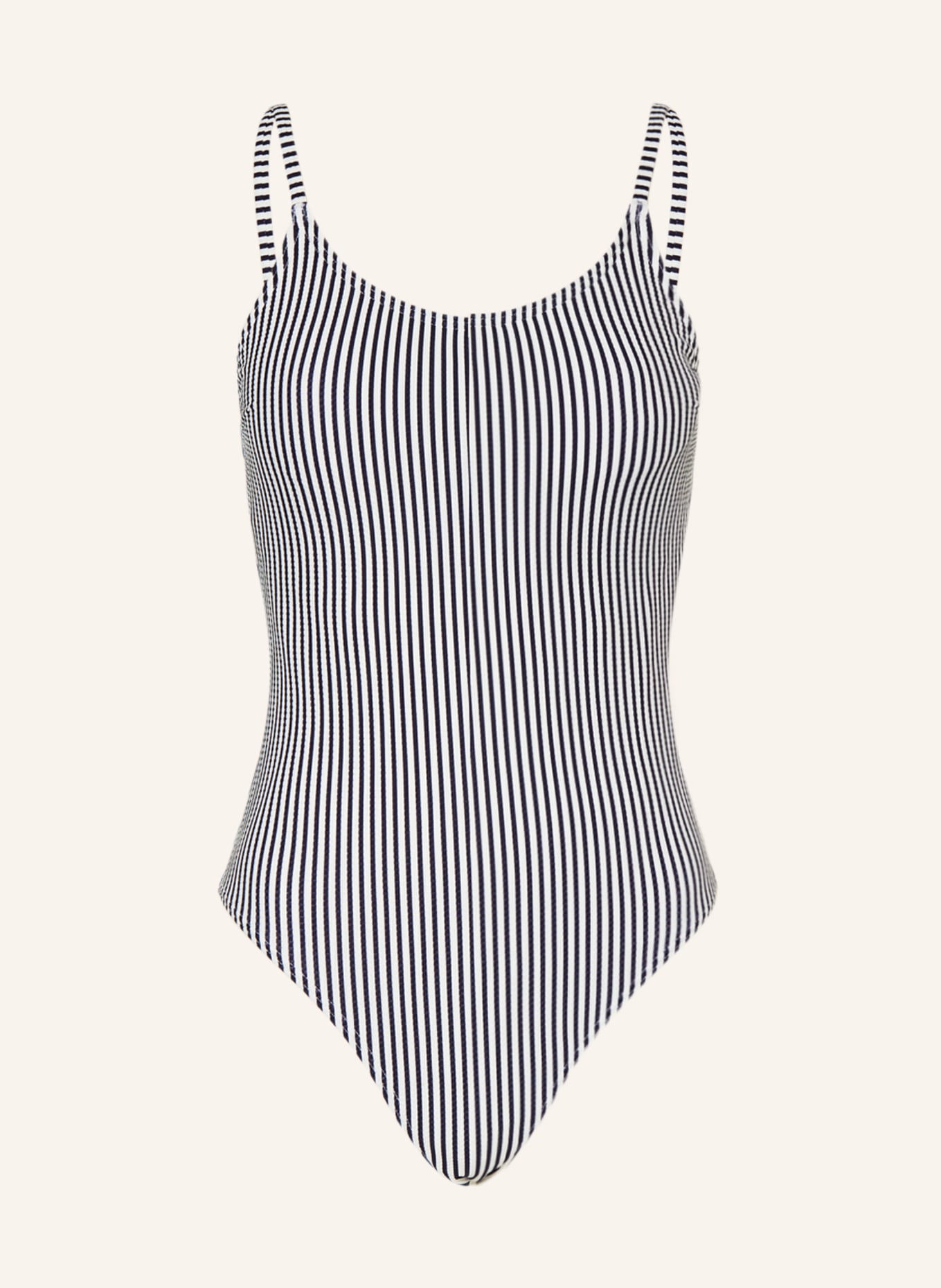 Hot Stuff Swimsuit, Color: WHITE/ DARK BLUE (Image 1)