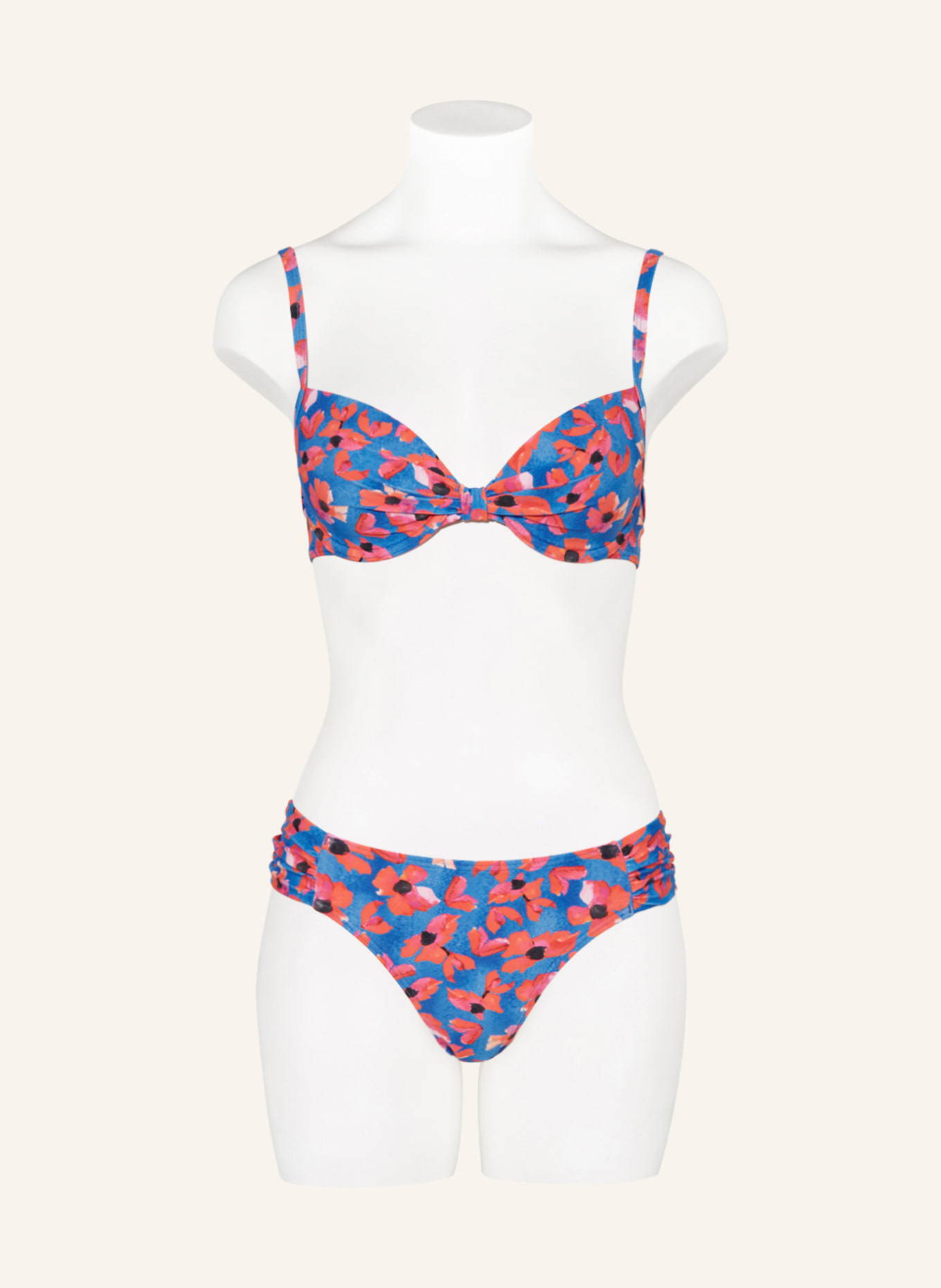 Hot Stuff Push-up bikini top, Color: BLUE/ RED/ PINK (Image 2)