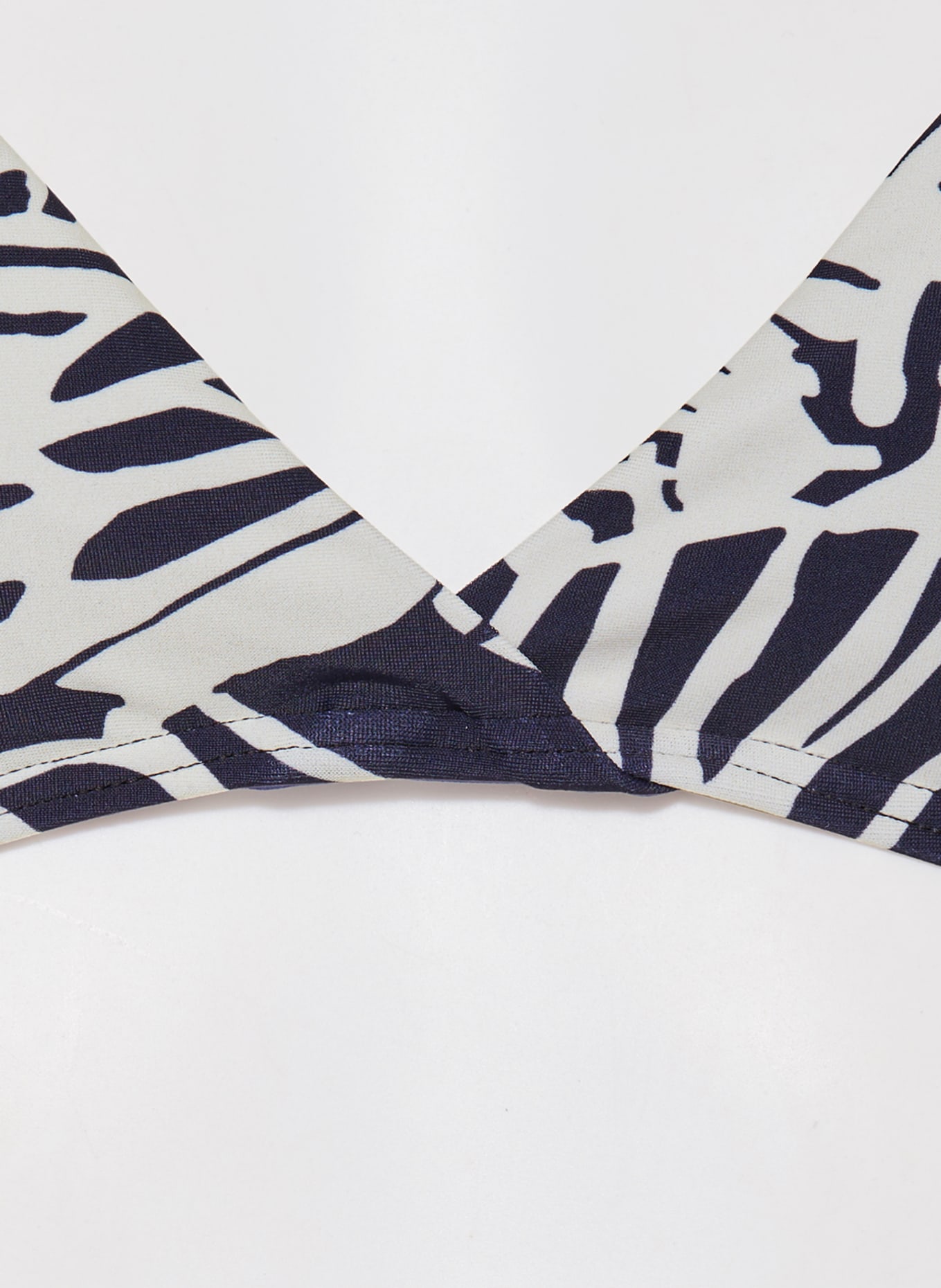 Hot Stuff Bralette-Bikini-Top, Farbe: DUNKELBLAU/ ECRU (Bild 4)