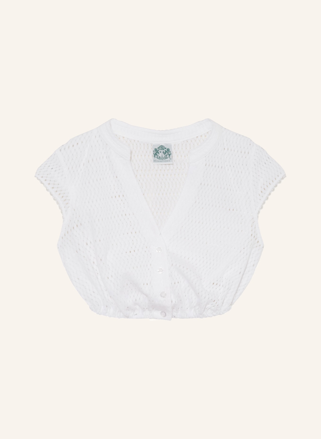 Hammerschmid Dirndl blouse HEIDI, Color: WHITE (Image 1)
