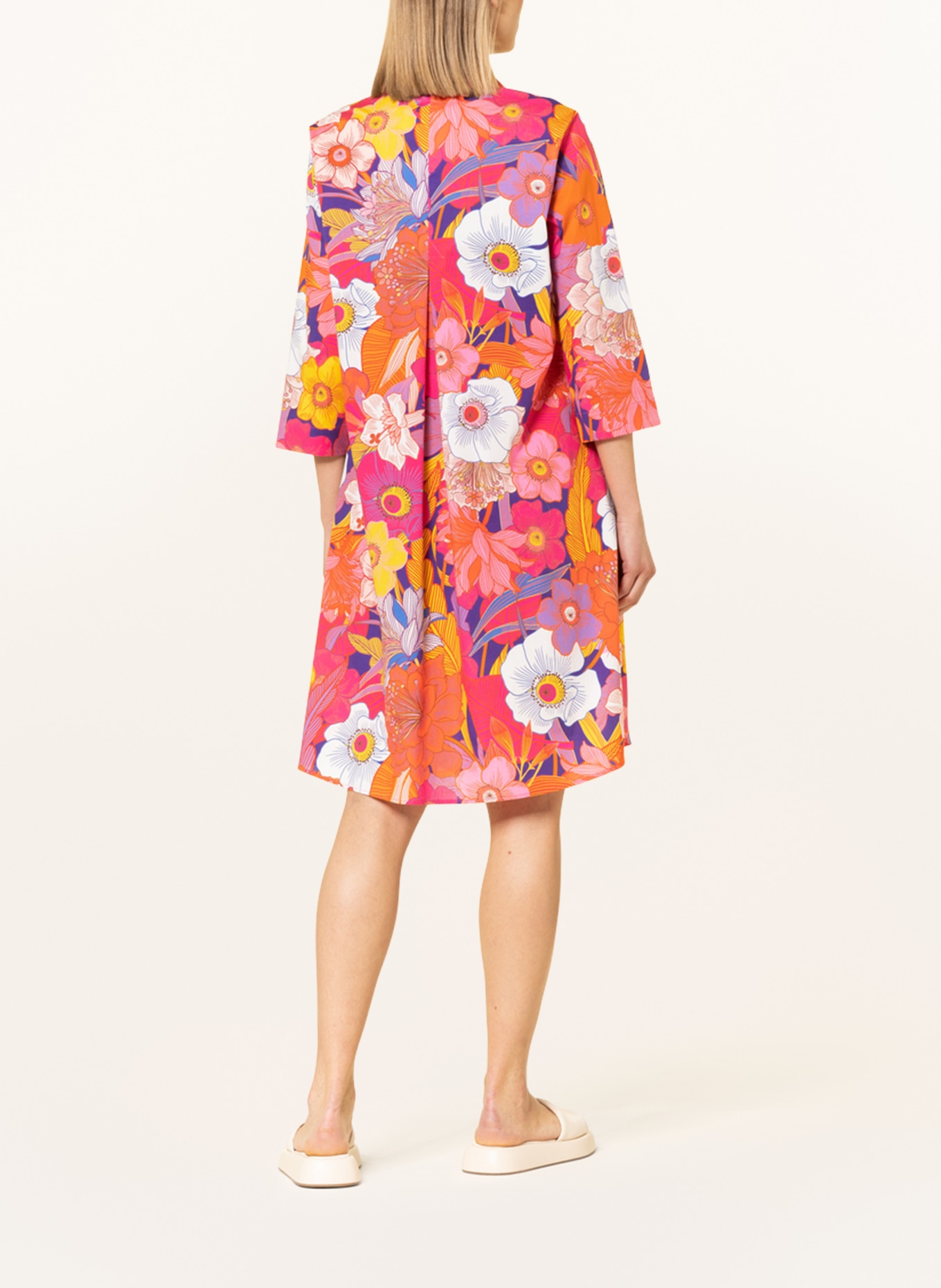 rossana diva Kleid mit 3/4-Arm, Farbe: PINK/ LILA/ WEISS (Bild 3)