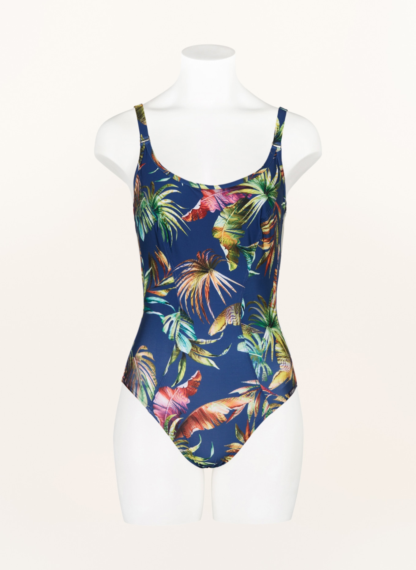 Lidea Swimsuit PLUNGE, Color: BLUE/ GREEN/ ORANGE (Image 2)