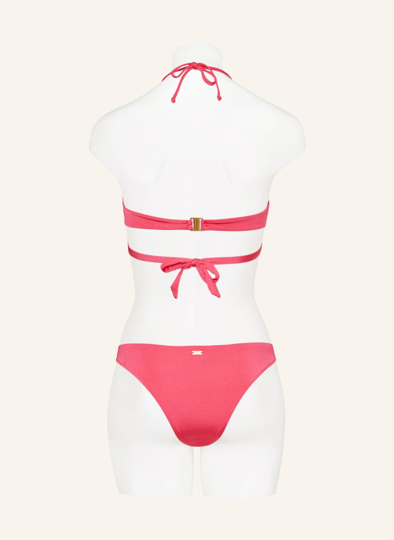 BANANA MOON COUTURE Triangle bikini top NALANI POTOSI, Color: PINK (Image 3)