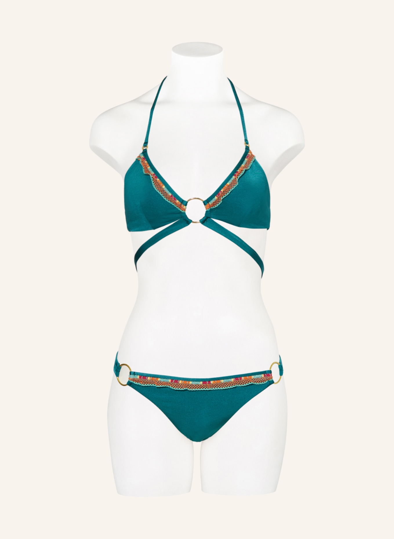 BANANA MOON COUTURE Dół od bikini basic NALANI LINEA, Kolor: PETROL (Obrazek 2)