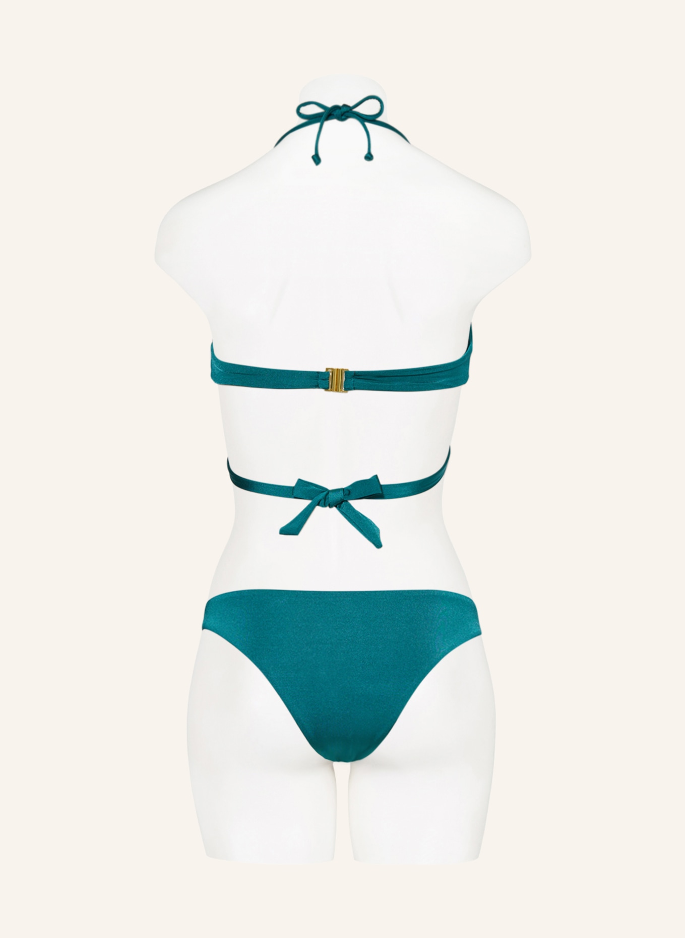 BANANA MOON COUTURE Basic-Bikini-Hose NALANI LINEA, Farbe: PETROL (Bild 3)