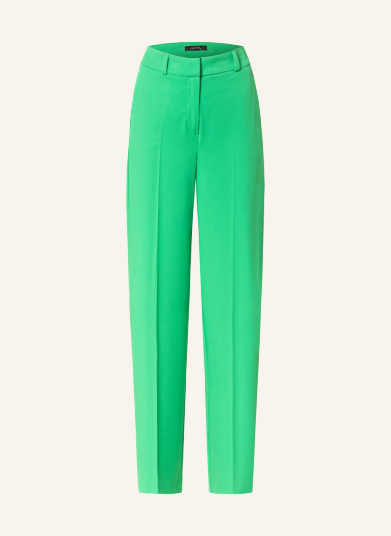 Green front-slit trousers - women - GIUSEPPE DI MORABITO -  divincenzoboutique.com