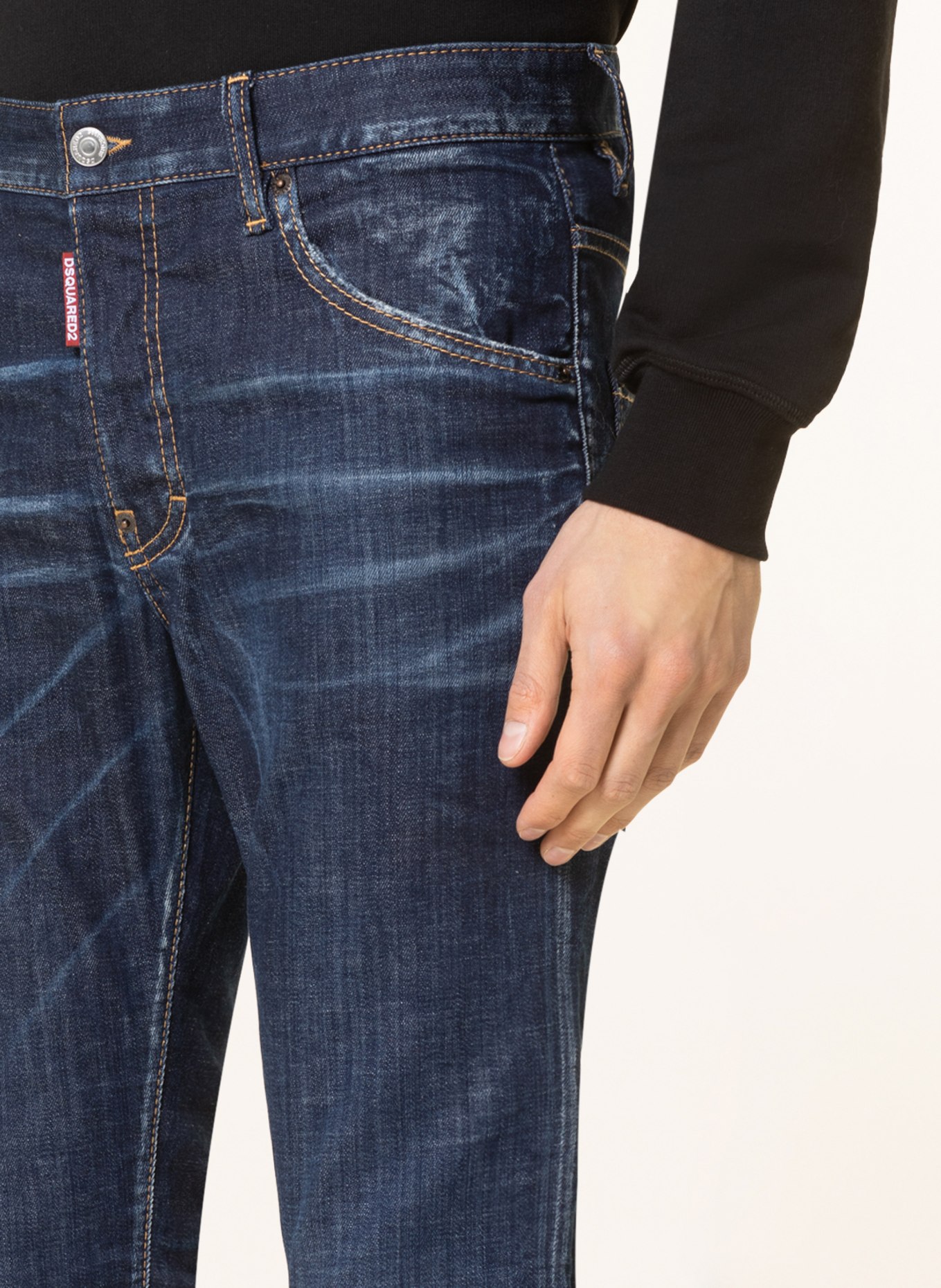 DSQUARED2 Jeans SKATER extra slim fit, Color: 470 BLUE NAVY (Image 5)