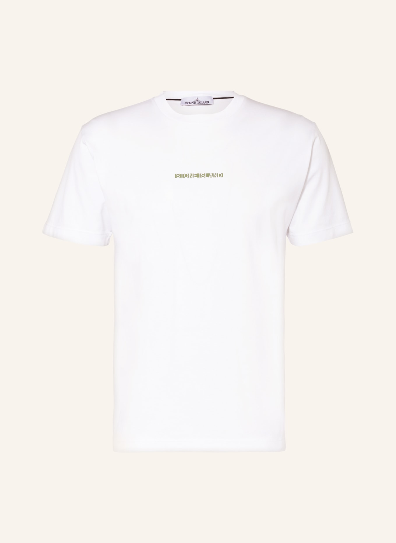 STONE ISLAND T-shirt , Color: WHITE (Image 1)