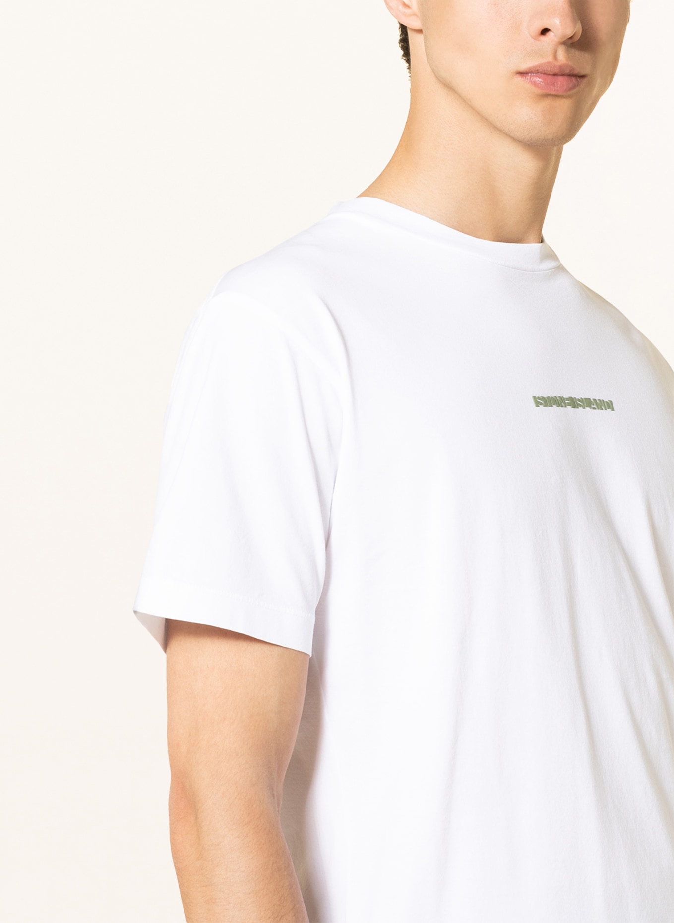 STONE ISLAND T-shirt , Color: WHITE (Image 4)