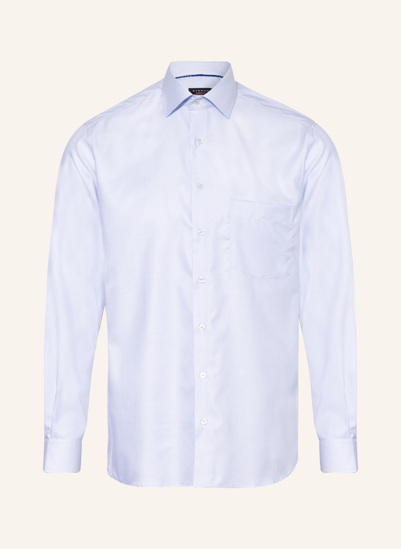 ETERNA Shirt modern fit, Color: LIGHT BLUE/ WHITE (Image 1)