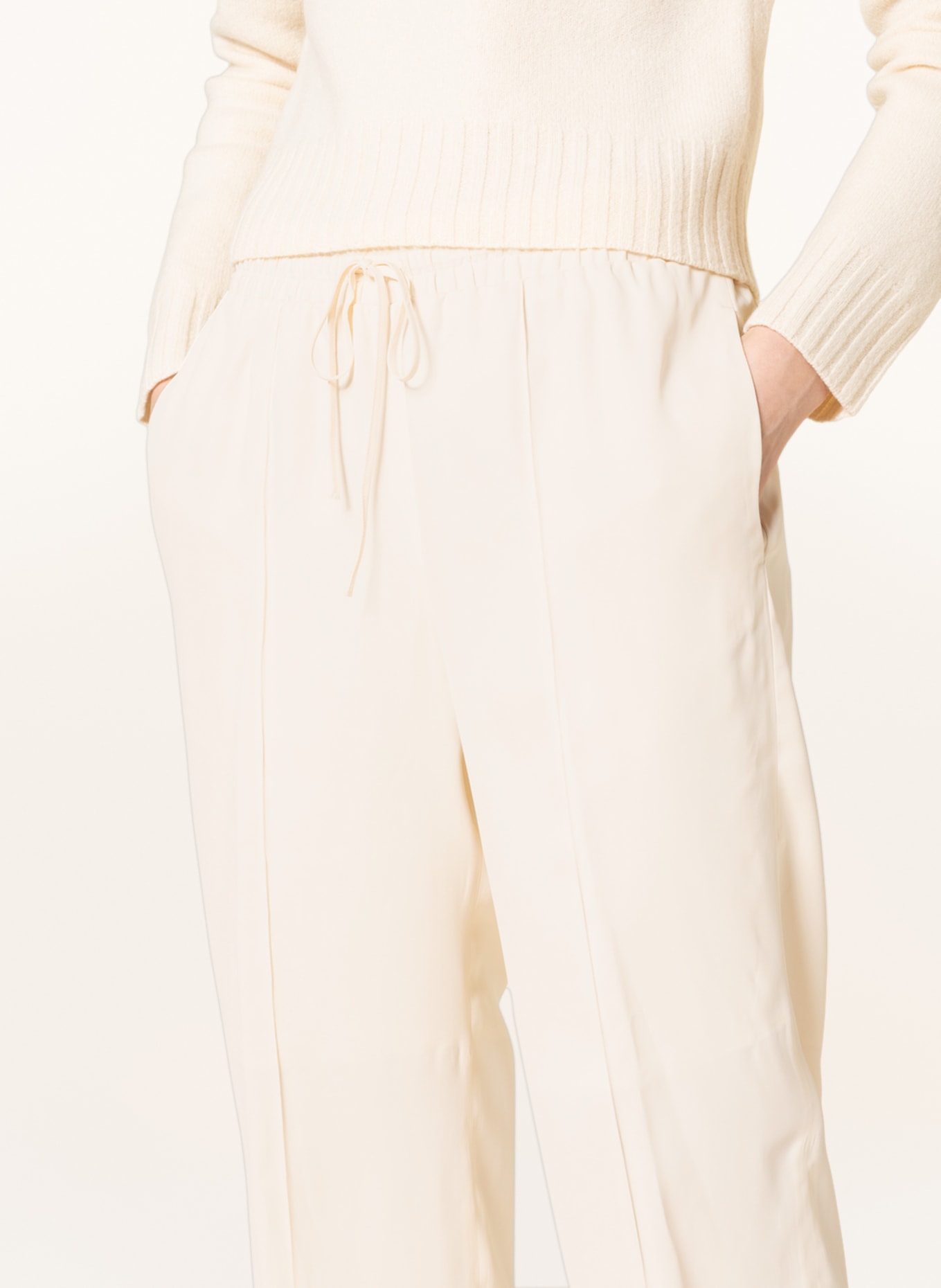JIL SANDER Spodnie w stylu dresowym, Kolor: ECRU (Obrazek 5)
