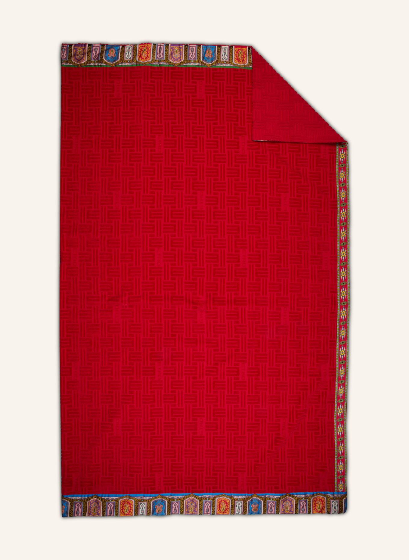 ETRO Home Bath towel, Color: DARK RED/ DARK BROWN/ YELLOW (Image 3)